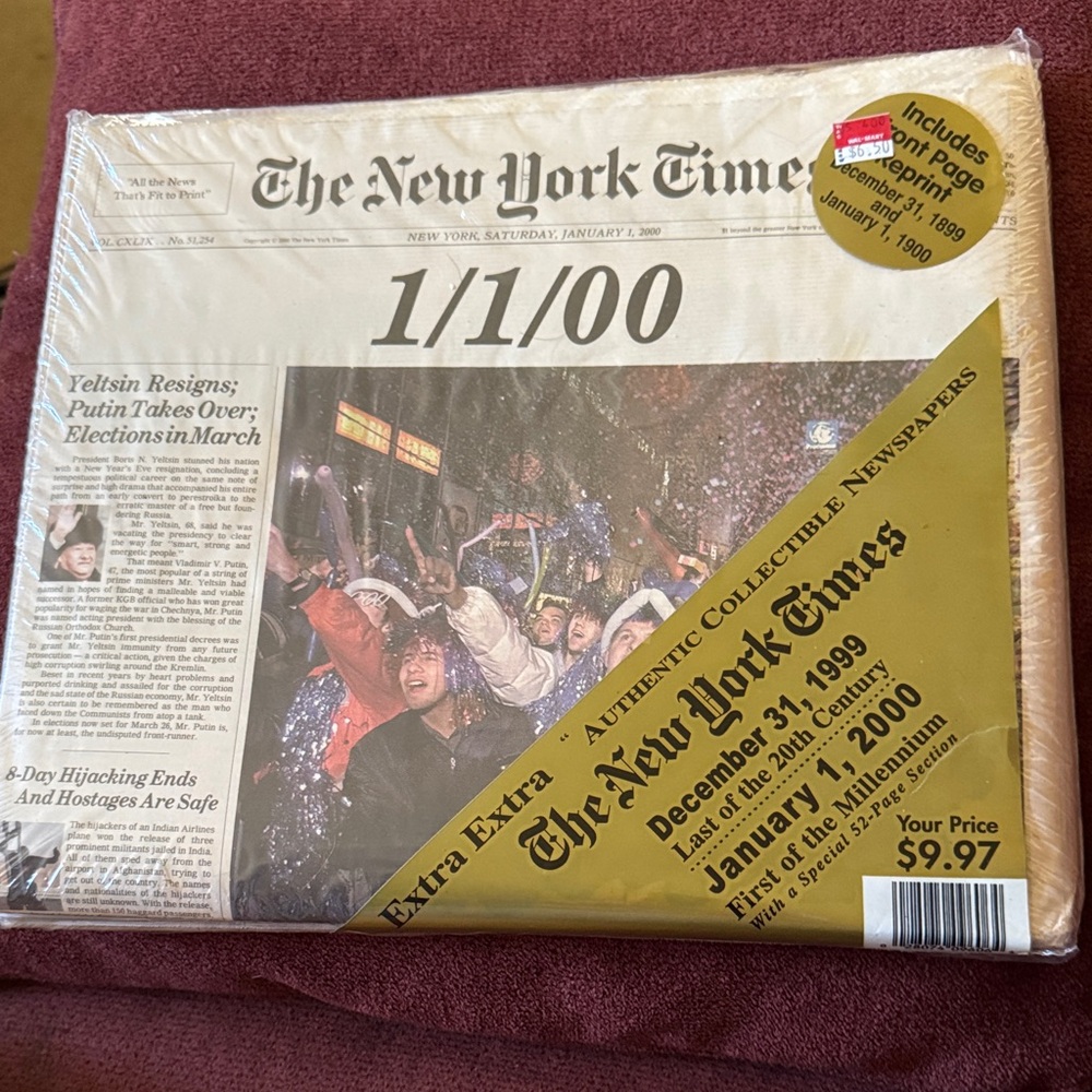 Collectible Newspaper Set